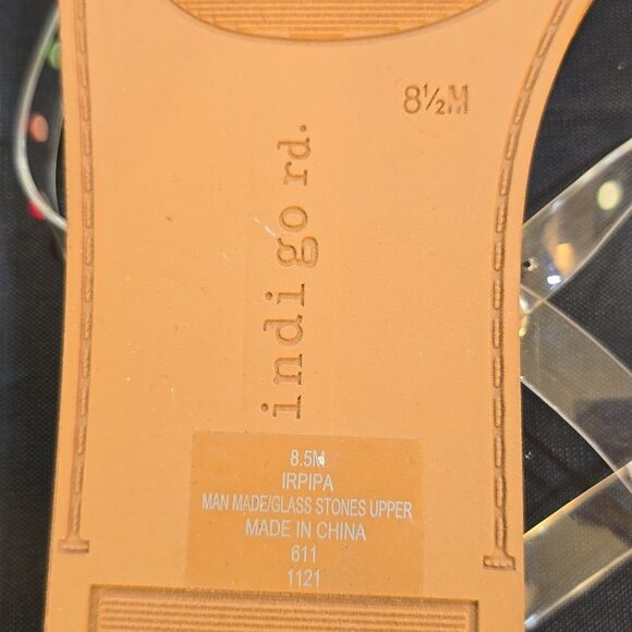 BRAND NEW INDIGO RD. POBART EMBELLISHED SANDALS G1 - Picture 14 of 14
